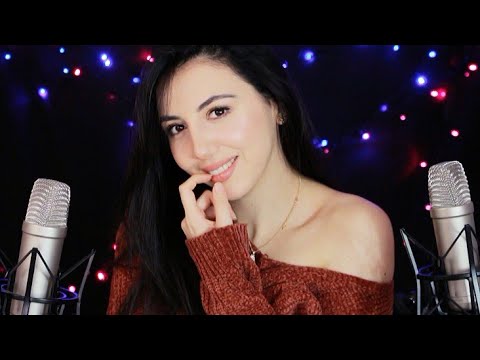 ASMR Tinglicious Breathy Whispers  - Ear to Ear Whisper/ Tapping/ Christmas & Birthday