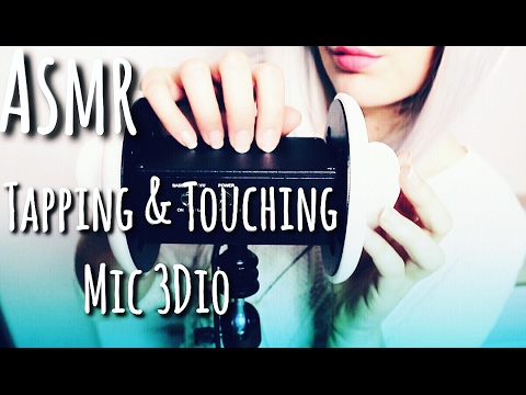 ASMR Tapping et Touching Micro 3DIO - wood scratching  - Intense Trigger ears
