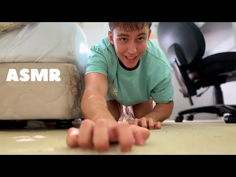 ASMR Fast Unpredictable Triggers in my room (up-close, ramble style)