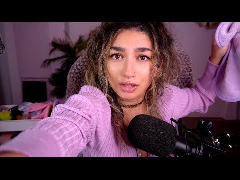 ASMR | click here ONLY if you want to feel better :) (positive affirmation & plucking)