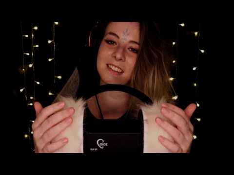 ASMR | soft sounds for sleep, fluffy & crinkly - no talking, ear muffs, white noise, 3Dio