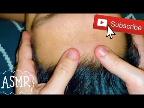 ASMR⚡️Most relaxing forehead and temples massage with chewing sounds! (LOFI)