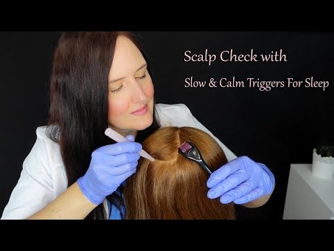 ASMR ~ 50 Slow & Calm Scalp Triggers to Help You Sleep (No Talking)