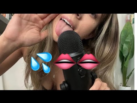 ASMR| No Talking, All Kinds Of Juicy Mouth Sounds| Mic Licklng, Finger Klsses, Tongue Swirling etc