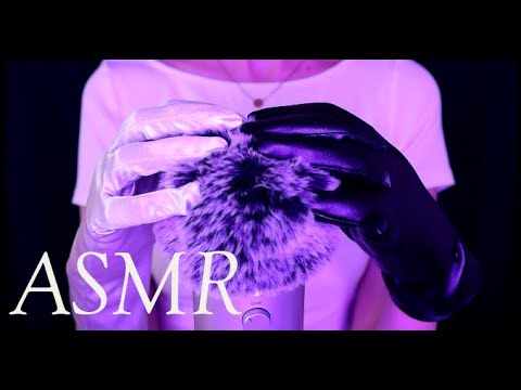 ASMR Fluffy Mic Rubbing with Gloves 💤 Intense Tingles (No Talking)