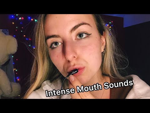 ASMR Intense Mouth Sounds (Mic Nibbling )
