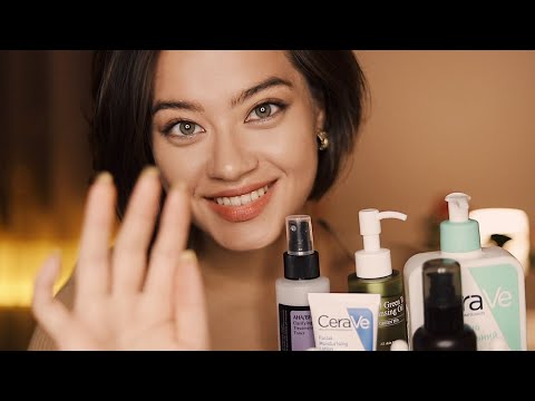 [ASMR] Gentle Skin Care Before Sleep| Roleplay| Face Massage| Personal Attention| Soft Spoken