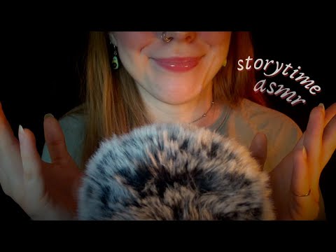 ASMR ◦ Whispered Story Time: A Silly Coincidence (mouth sounds & fluffy mic triggers)