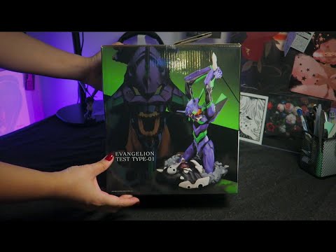 EVANGELION ASMR | Silent Tapping Unboxing 😇💞