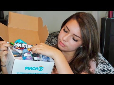 ASMR - Unboxing FREE Samples From PINCHme (NO Tapping)