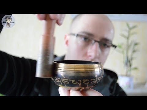 Asmr With Chimes, Bells and Tibetan Singing Bowl 😌😴