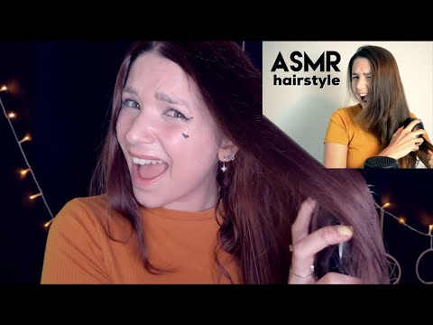 REMAKE of my 1st ASMR Video - 100k Special - Relaxing Hairstyle (Personal Attention, German/Deutsch)
