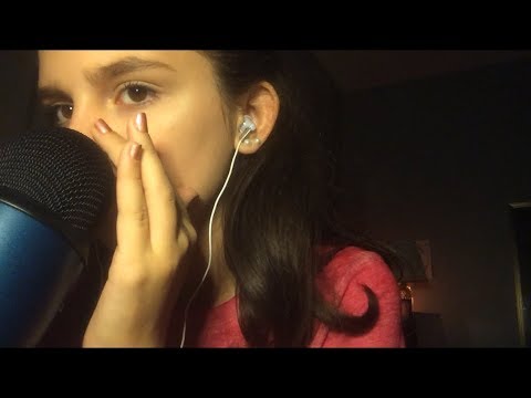 ASMR Relaxing Mic Brushing with Tingly Whispers