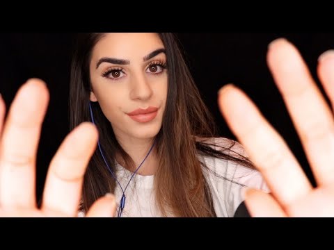 ASMR | Gentle Face Touching (Repeating Everything Is Okay, Good, Okay + Mouth Sounds)
