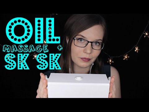 Oil Ear Massage + SkSk 💤 No Talking | Binaural HD ASMR