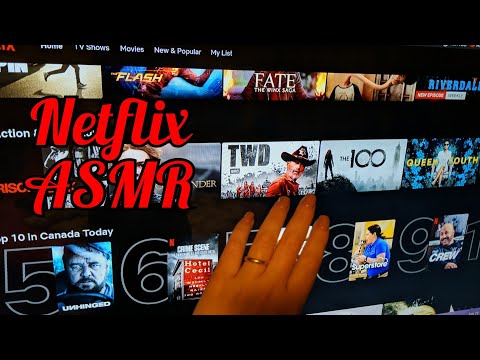 ASMR Netflix Tv Tracing ~ Inaudible Whisper 😍✨