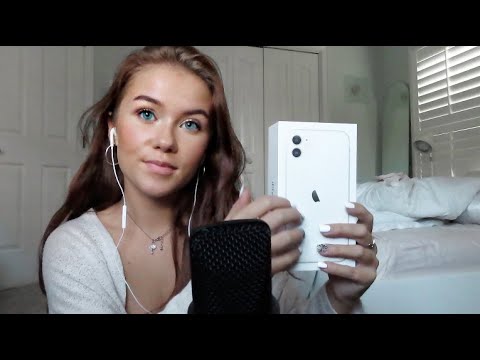 ASMR what I got for xmas / first video