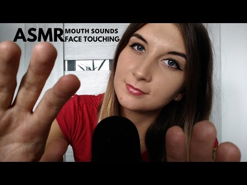 ASMR| MOUTH SOUNDS & FACE TOUCHING (super relaxing)