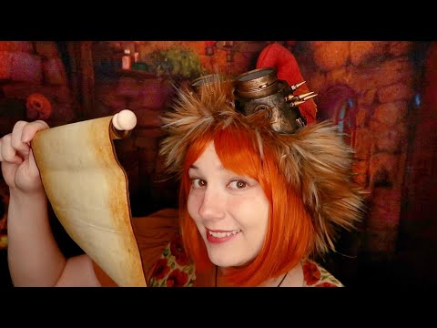 ASMR Gnome Girl Fixes You! (You're a Clockwork Toy) Insanely Tingly Personal Attention