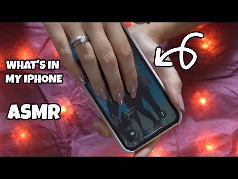 Tapping e Sussurri Intensi | What's in my iPhone ASMR