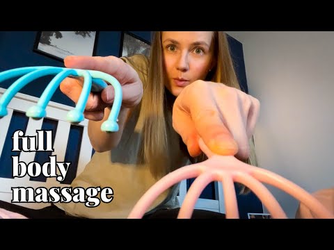 AGGRESSIVE Full BODY Massage 💆‍♀️ Maximum Tingles (asmr)