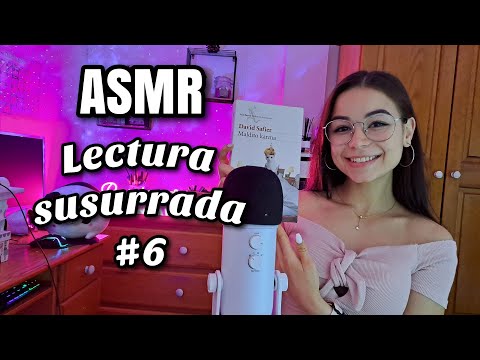 ASMR LECTURA SUSURRADA #6 📚Libro "Maldito Karma" | ASMR en español para dormir profundo | Pandasmr
