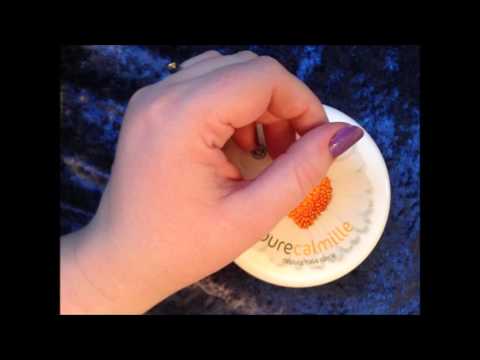 ASMR lotion sounds, no talking with tapping, scratching and opening and closing lit sounds.