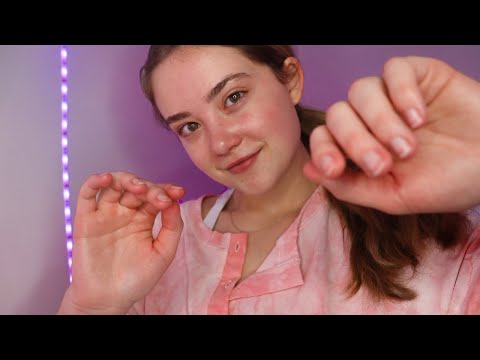 ASMR Full Body MASSAGE Roleplay! Oil Sounds, Hand Movements