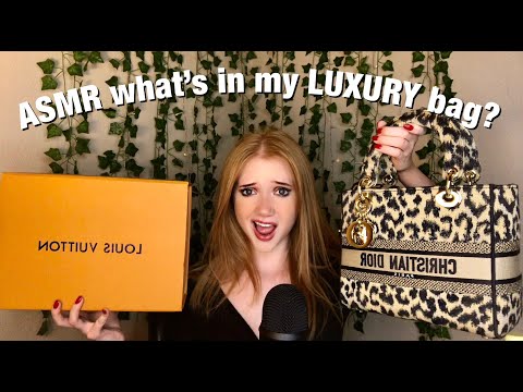 ASMR ~ What’s In My Luxury Bag(s)???