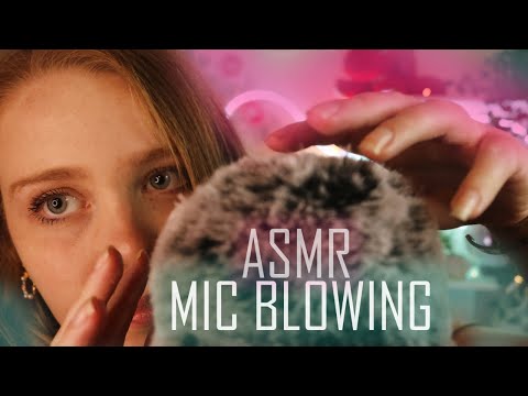 ASMR - MIC BLOWING IN YOUR EARS FOR RELAXATION 💙 - 💙 Soft/Breathy Whispering & Personal Attention