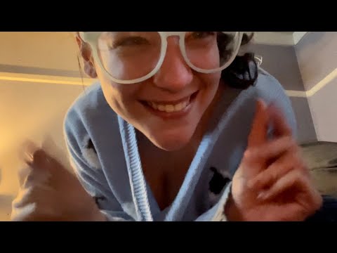 Asmr~ Upclose Mouth & Hand Sounds, Fabric Scratching, Smoking, Chaotic Rambles, Controller Noises..