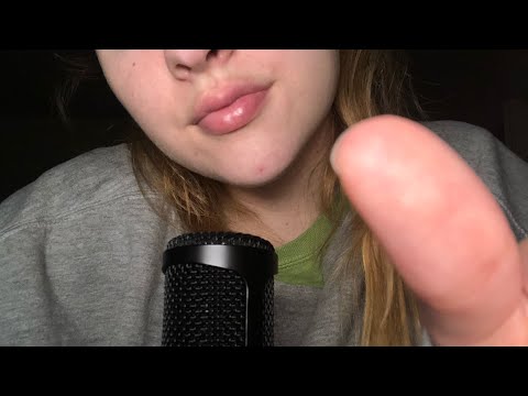 ASMR Positive Affirmations & Hand Movements || Whispering & Up Close