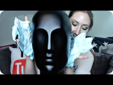 ASMR Slime & Lotion Ear Massage (NO TALKING) Satisfying Sticky Sounds, Head Tapping & Ear Cleaning