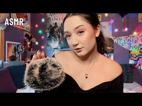 ASMR FAST HAND SOUNDS & UP CLOSE WHISPERING