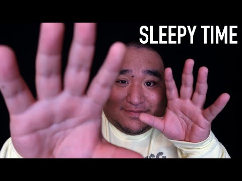 ASMR Sleepy Time (Sleepy Words and Hand Movements)