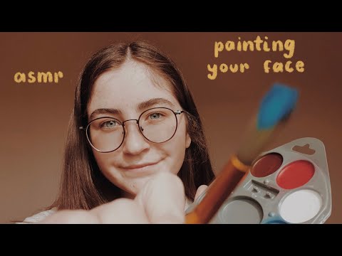 ASMR painting your face (dutch)