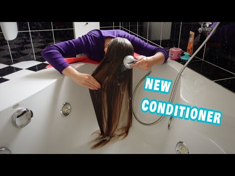ASMR Hair Wash | Washing My Long Hair Forward | Hair Washing No Talking