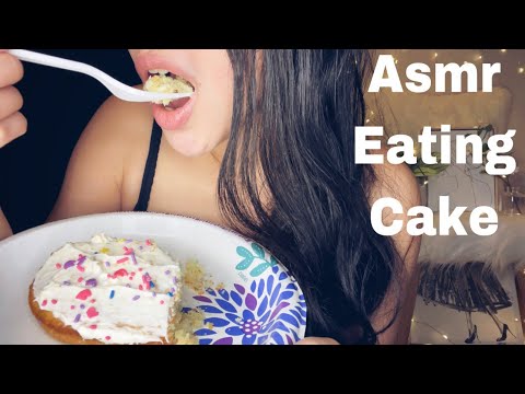 Asmr Eating Cake No Talking