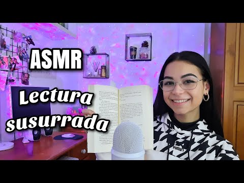 ASMR LECTURA SUSURRADA!📚Libro Maldito Karma (con lluvia) ASMR en español |ASMR para dormir| Pandasmr