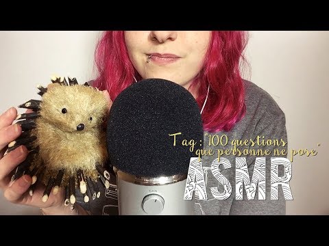 ASMR Français ~ Tag "100 questions que personne ne pose" Whispering & Triggers