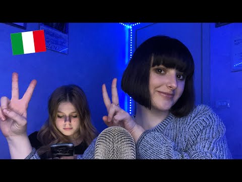 ASMR Would You Rather Questions with my Friend... (in Italian)🇮🇹