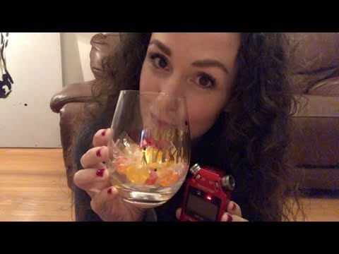 Mouth sounds: Hard candy eating [Ear-to-Ear] [Inaudible] [ASMR]