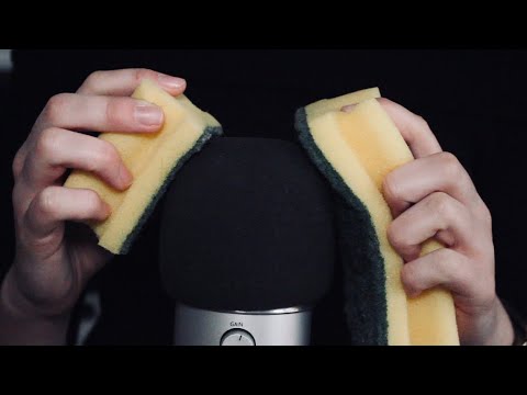 ASMR // Sponge Sounds // no talking🦋 ( tapping, scratching, squeezing...)
