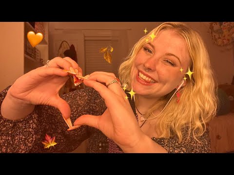 35 Minutes of Assorted Tingly and Relaxing Fall ASMR Triggers with Rambling ✨🧡 Welcome Back! 🍂🫶🏻