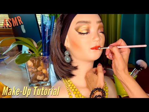 ASMR ☀️ TRUCCO ESOTICO SOFT CHIC Make-up tutorial su Mannequin con Palette Anastasia Beverly Hills