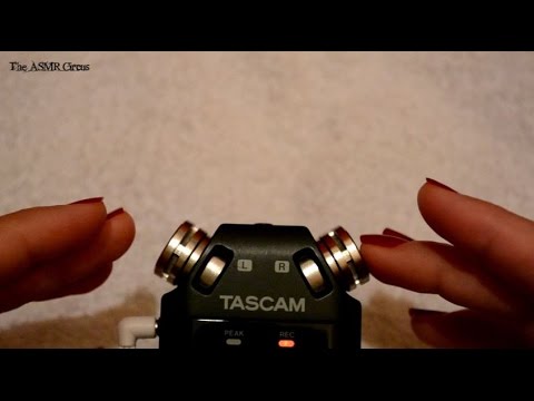 ASMR Touching Your Ears → The Mic . Soft-Speaking & Whispering . Close Up Sounds & Visuals