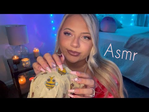 Asmr beeswax triggers 🐝 | Tapping, Scratching, Sticky Sounds, Energy Rain 🌧