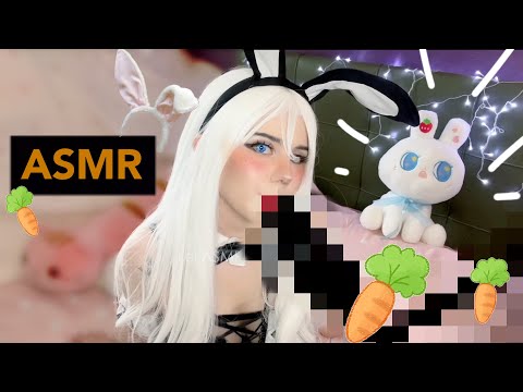 Can I be your bunny? 🐰 ASMR 🥕