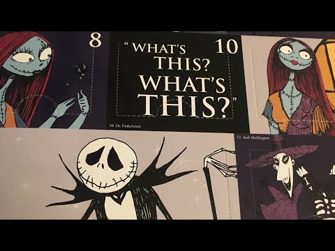 Nightmare Before Christmas Sock Advent Calendar (Unboxing/Soft Whispers)