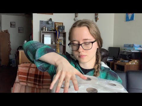 Alternating Slow and Fast Crinkly Plastic Sounds ASMR w/ Tapping (No Talking 🤐)